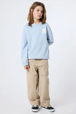 SUDADERA KIDS NATURE ICE BLUE