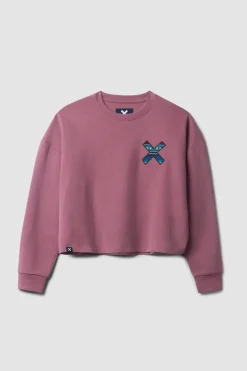 SUDADERA MUJER CLASSIC BERRY