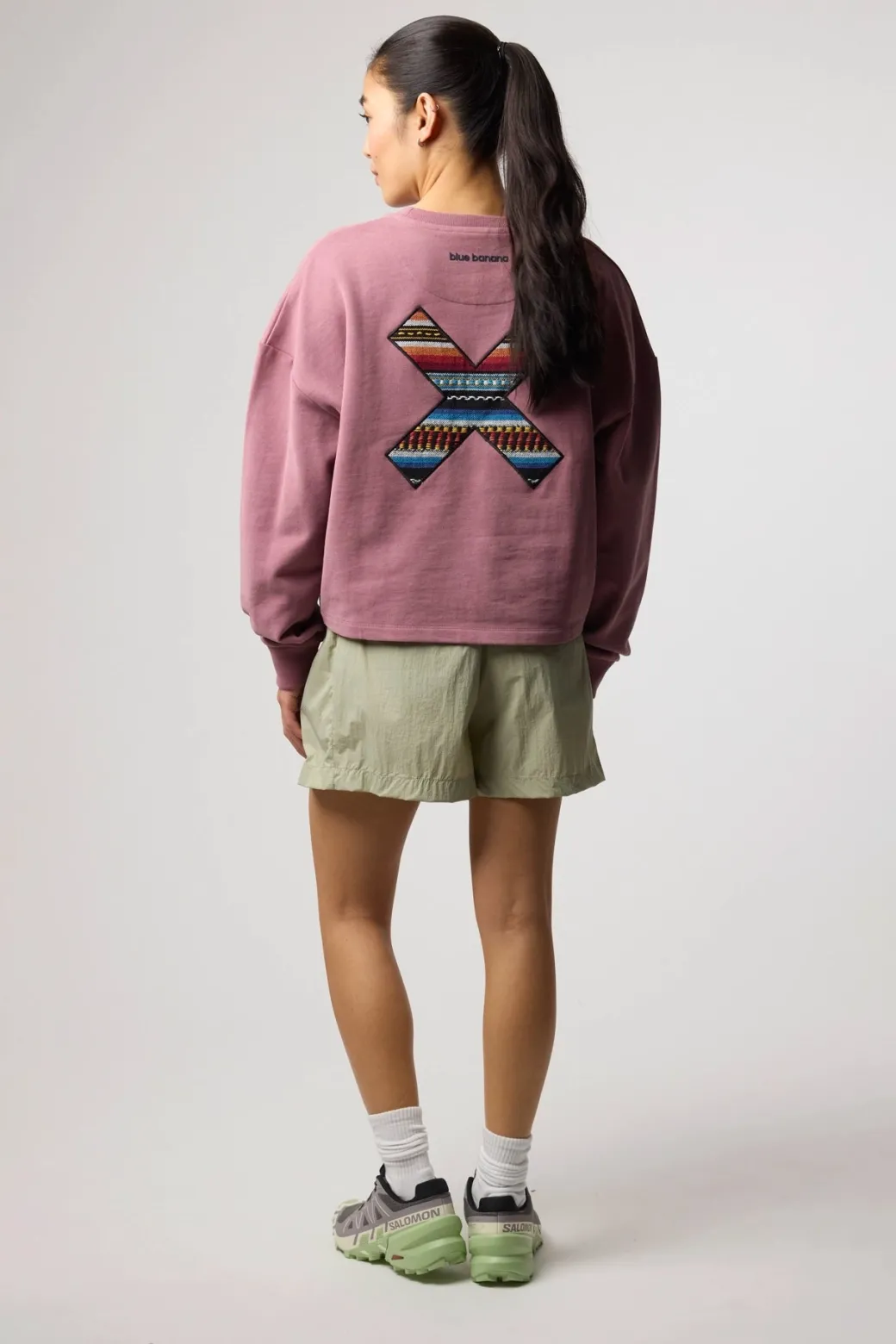 SUDADERA MUJER CLASSIC BERRY