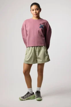 SUDADERA MUJER CLASSIC BERRY