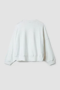 SUDADERA MUJER CLEAN BLANCA