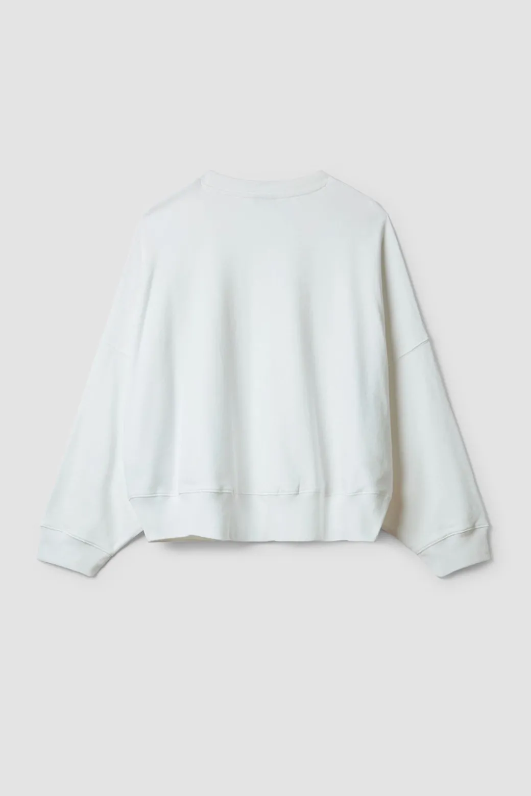 SUDADERA MUJER CLEAN BLANCA