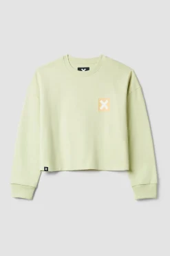 SUDADERA MUJER NATURE PISTACHO