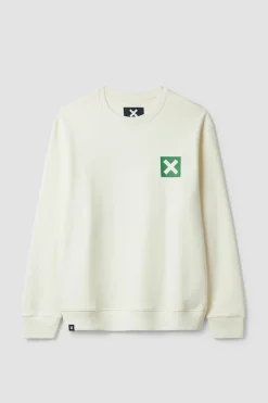 SUDADERA NATURE BLANCO ROTO