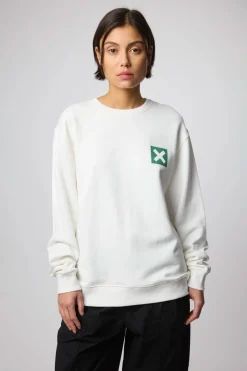 SUDADERA NATURE BLANCO ROTO