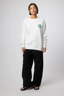 SUDADERA NATURE BLANCO ROTO