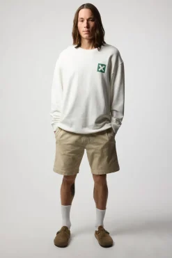SUDADERA NATURE BLANCO ROTO