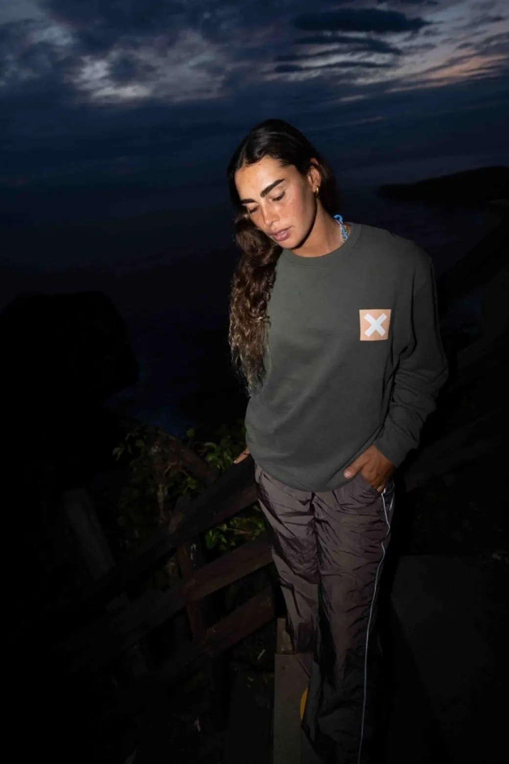 SUDADERA NATURE CAQUI