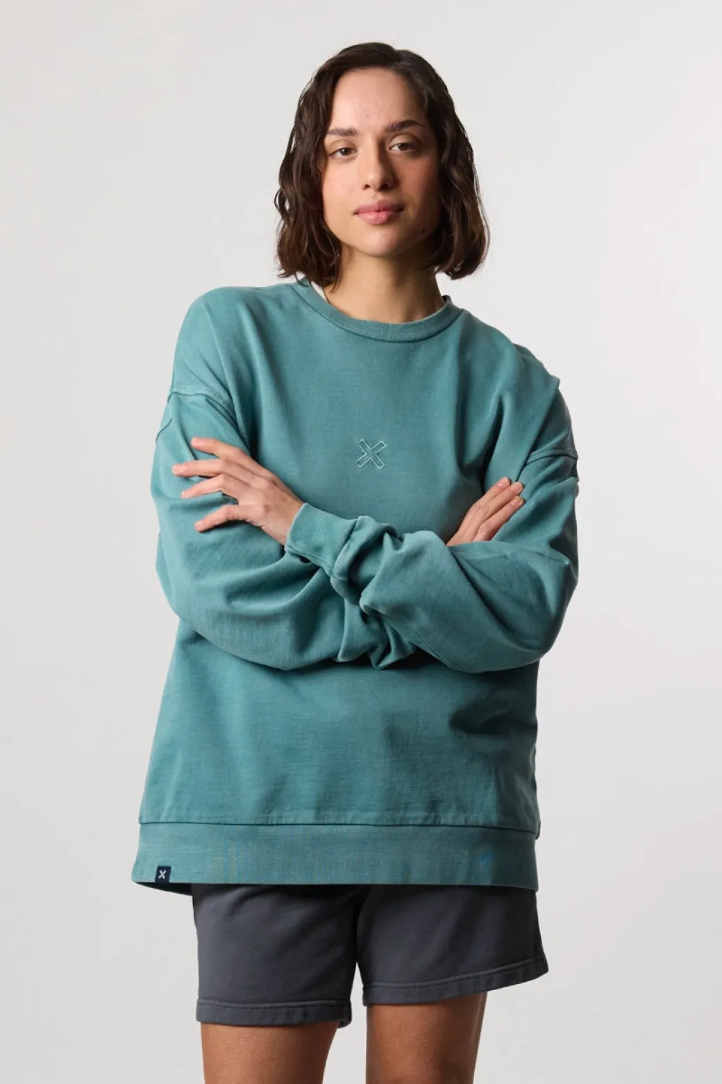 SUDADERA REEF AMAZON GREEN