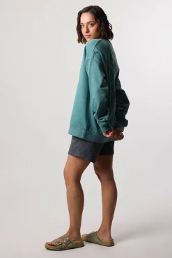 SUDADERA REEF AMAZON GREEN