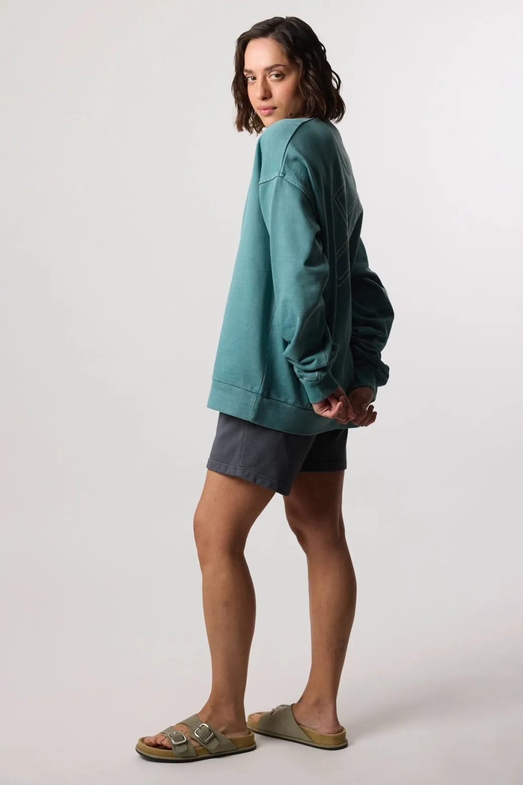 SUDADERA REEF AMAZON GREEN