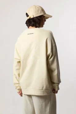 SUDADERA REEF CREMA