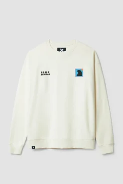 SUDADERA SWING BLANCO ROTO