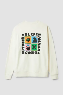 SUDADERA SWING BLANCO ROTO