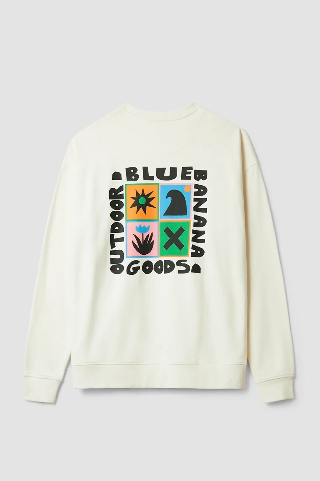SUDADERA SWING BLANCO ROTO