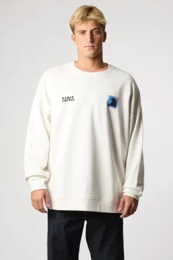 SUDADERA SWING BLANCO ROTO