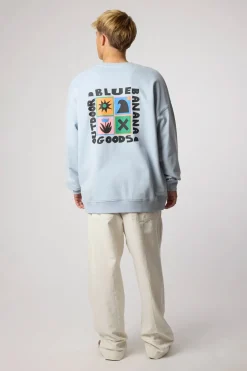 SUDADERA SWING ICE BLUE