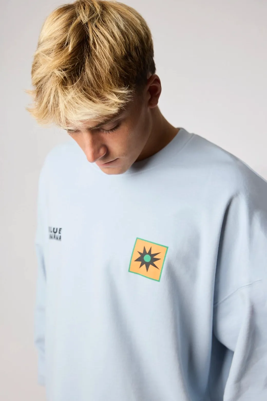 SUDADERA SWING ICE BLUE