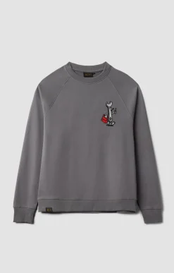 SUDADERA TOOL CRD ANTRACITA