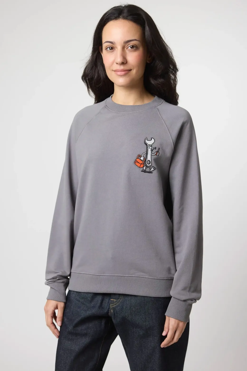 SUDADERA TOOL CRD ANTRACITA