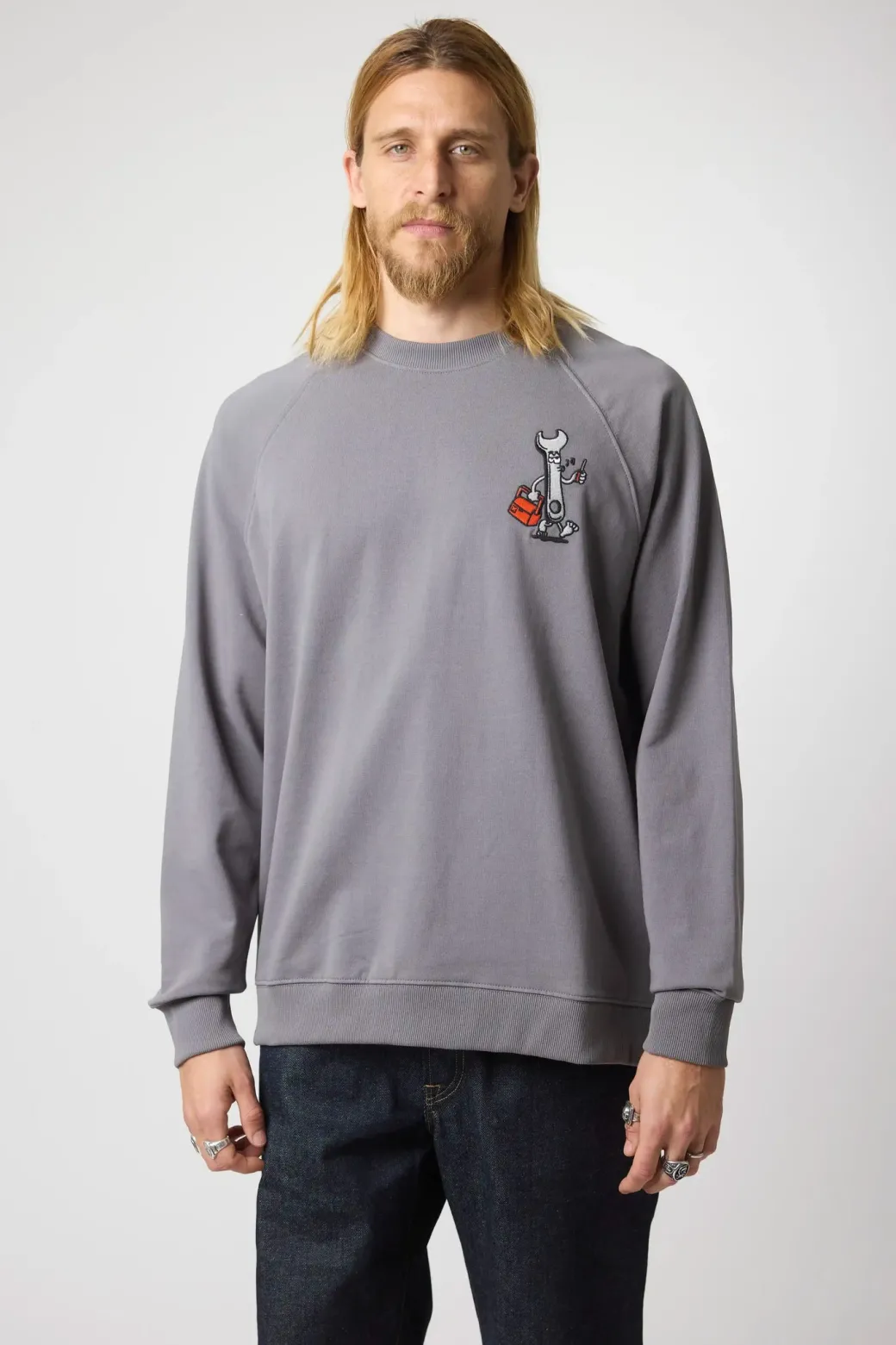 SUDADERA TOOL CRD ANTRACITA