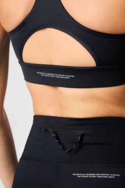 TOP MUJER ACTIVE NEGRO OSCURO