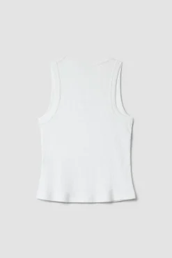 TOP TANK MUJER HEART BLANCO
