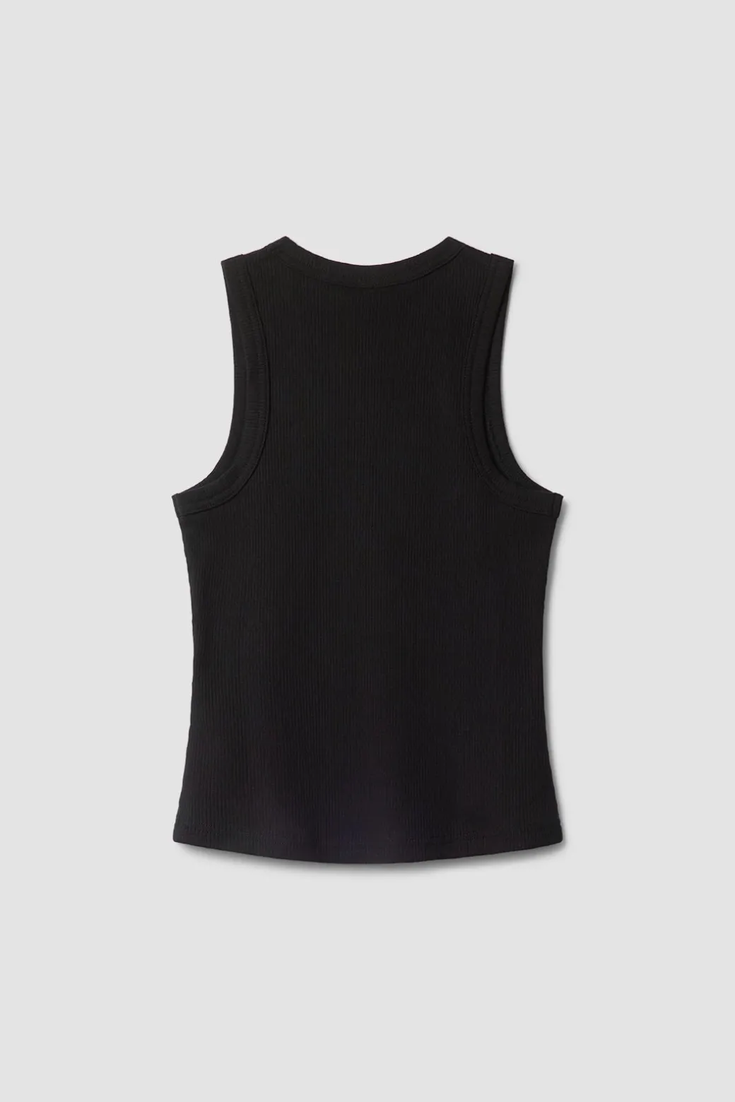 TOP TANK MUJER HEART NEGRO