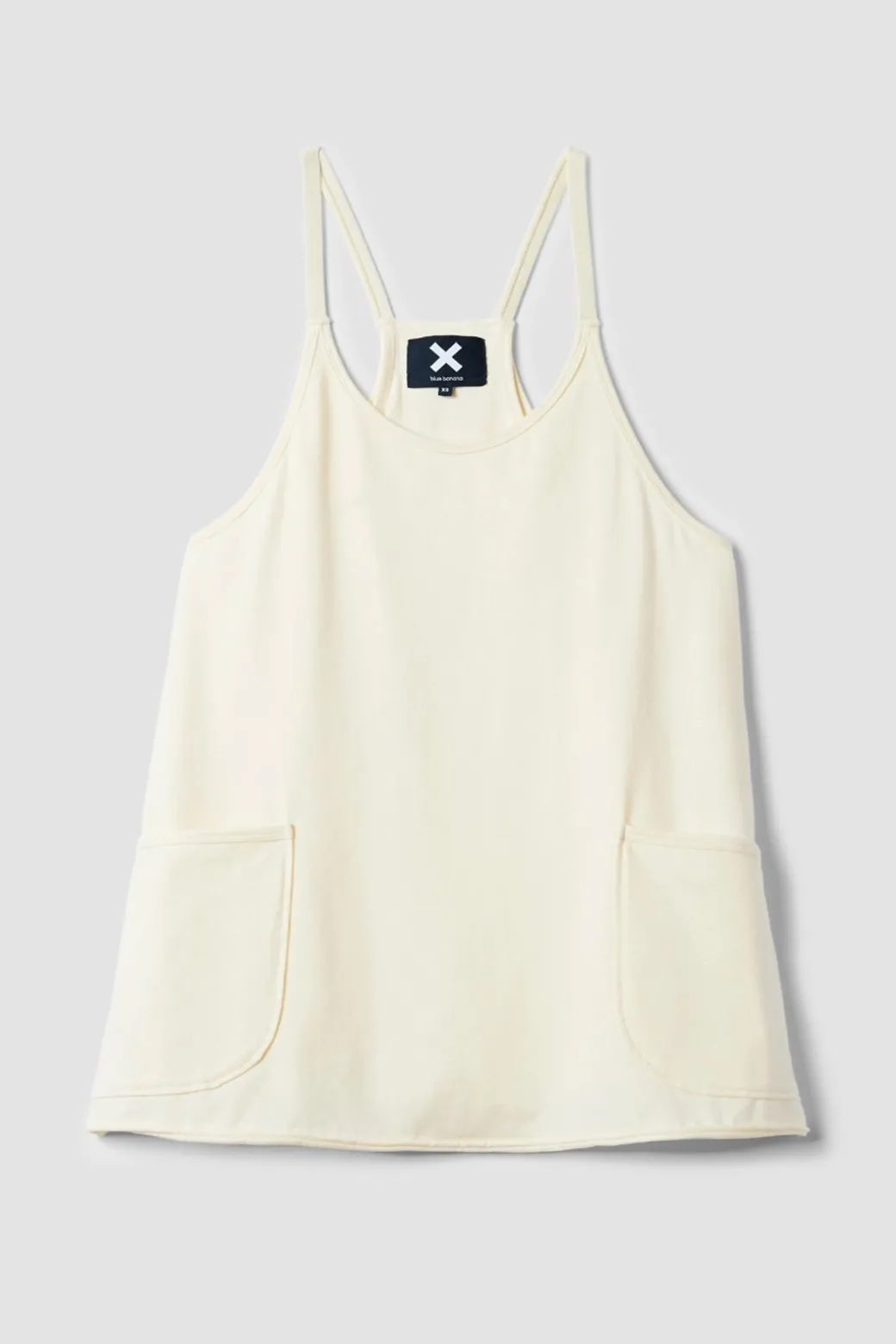 VESTIDO CORTO MUJER POPPY CREMA
