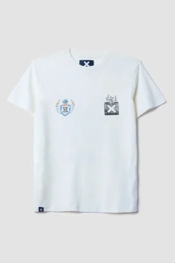 WHITE RED BULL TEE